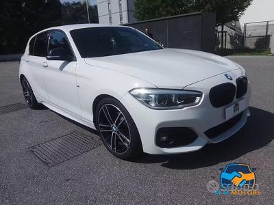 Usata BMW 116 M Sport 116 CV (85 kW) 2019 Bianco Utilitaria
