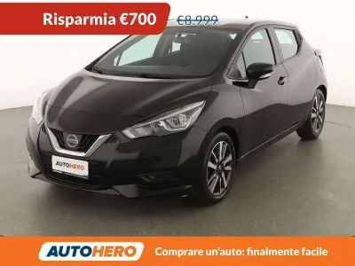 Usata Nissan Micra Acenta 90 CV (66 kW) 2017 Nero Utilitaria