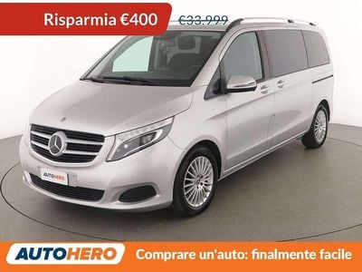 Usata Mercedes V220 Executive 163 CV (119 kW) 2019 Argento Monovolume