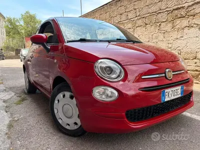 Usata Fiat 500 Lounge 69 CV (50 kW) 2017 Rosso Berlina