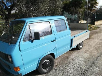 Usata VW T3 69 CV (50 kW) 1987 Blu Furgone