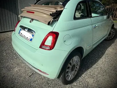Usata Fiat 500C 69 CV (50 kW) 2019 Bluazzurro Cabrio