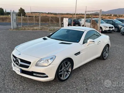 Usata Mercedes SLK250 Premium 204 CV (150 kW) 2013 Bianco Cabrio