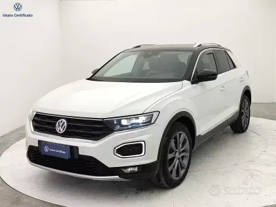 Usata VW T-Roc Advance 150 CV (110 kW) 2018 Bianco SUV