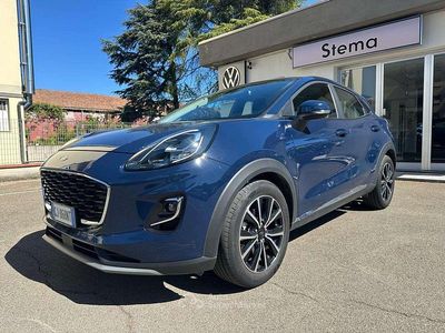 Usata Ford Puma Titanium 125 CV (91 kW) 2022 Blu/azzurro SUV