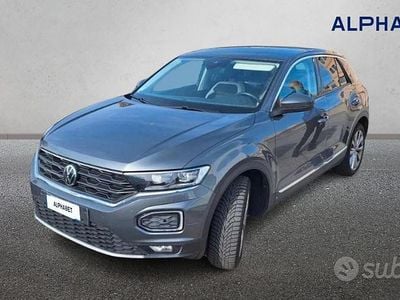 Usata VW T-Roc Advance 150 CV (110 kW) 2021 Grigio SUV