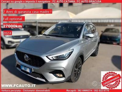 Usata MG ZS Luxury 106 CV (77 kW) 2024 Grigio SUV