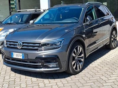 Usata VW Tiguan R-line 150 CV (110 kW) 2019 Grigio SUV
