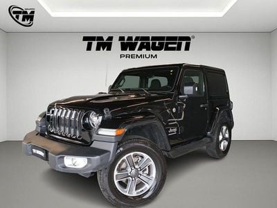 Usata Jeep Wrangler Sahara 200 CV (147 kW) 2020 Nero SUV