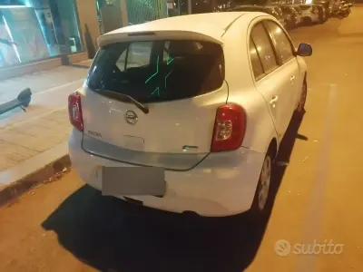 Gebraucht Nissan Micra 65 PS (47 kW) 2014 Weiß Kleinwagen