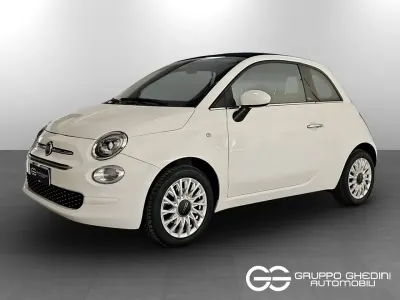 Usata Fiat 500C Lounge 69 CV (50 kW) 2020 Bianco Cabrio