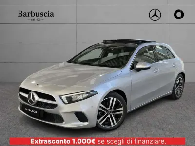 Usata Mercedes A180 136 CV (100 kW) 2021 Argento Berlina