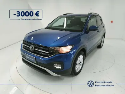 Usata VW T-Cross Style 95 CV (69 kW) 2023 Blu/azzurro SUV