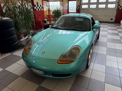 Usata Porsche 986 Boxster 204 CV (150 kW) 1997 Blu/azzurro Cabrio
