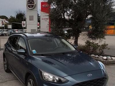 Brugt Ford Focus Active 120 HK (88 kW) 2020 Blå Stationcar