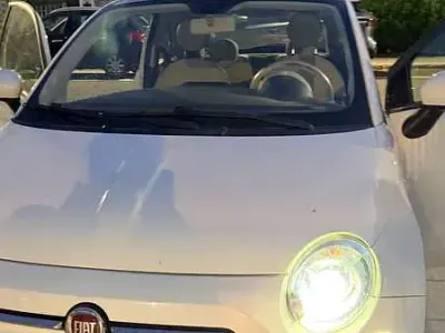 Usata Fiat 500 Lounge 95 CV (69 kW) 2016 Bianco Utilitaria