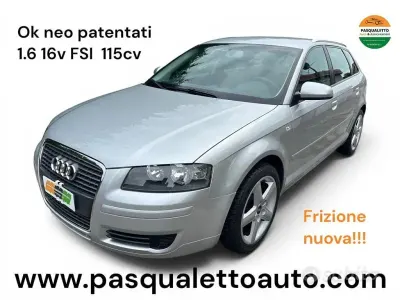 Usata Audi A3 Attraction 116 CV (85 kW) 2005 Grigio Utilitaria