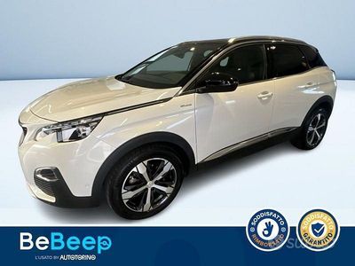 Usata Peugeot 3008 GT-line 120 CV (88 kW) 2017 Bianco pastello SUV