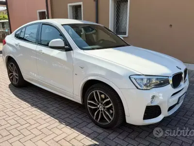 Usata BMW X4 M Sport 190 CV (139 kW) 2015 Bianco SUV