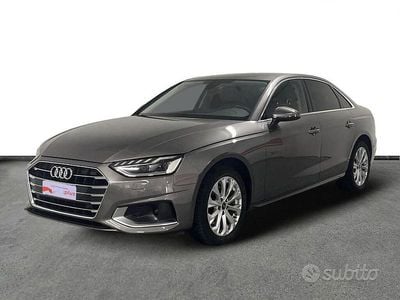 Usata Audi A4 Advanced 163 CV (119 kW) 2021 Grigio terra metallizzato Berlina
