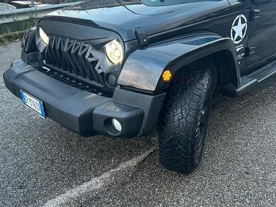 Usata Jeep Wrangler Sahara 2013 Nero SUV