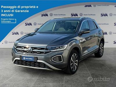 Usata VW T-Roc Style 110 CV (80 kW) 2022 Grigio SUV