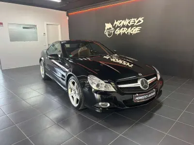 Usata Mercedes SL350 AMG 315 CV (231 kW) 2009 Nero Cabrio