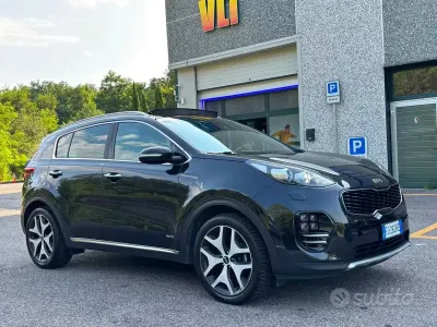 Usata Kia Sportage GT-Line 185 CV (136 kW) 2017 Nero SUV