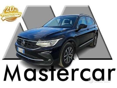 Usata VW Tiguan Life 150 CV (110 kW) 2021 Nero SUV