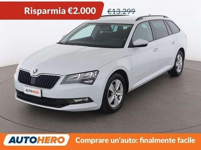 Usata Skoda Superb Active 150 CV (110 kW) 2016 Bianco Station wagon