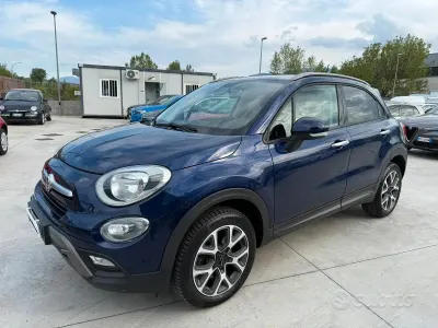Usata Fiat 500X Cross 140 CV (102 kW) 2018 Blu SUV