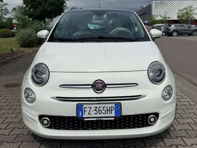 Usata Fiat 500 Lounge 69 CV (50 kW) 2018 Bianco Utilitaria