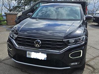 Usata VW T-Roc Advance 150 CV (110 kW) 2021 Nero SUV