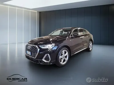 Usata Audi Q3 Sportback S-Line 150 CV (110 kW) 2022 Nero SUV