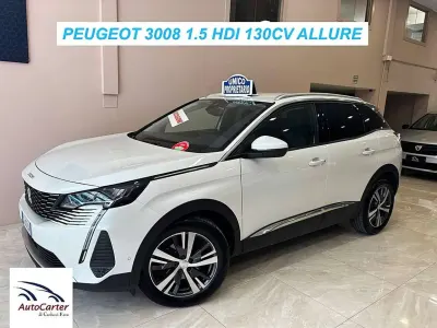 Usata Peugeot 3008 Allure 131 CV (96 kW) 2021 Bianco SUV
