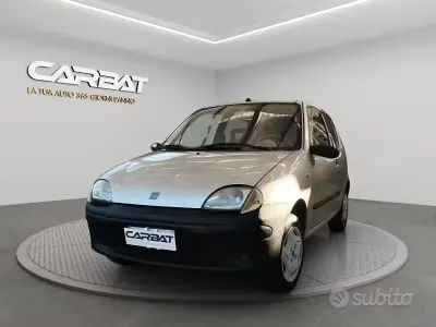 Usata Fiat Seicento Young 39 CV (28 kW) 1999 Grigio Utilitaria