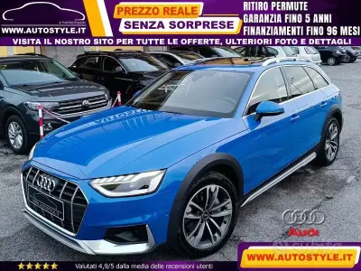 Usata Audi A4 Allroad Comfort 204 CV (150 kW) 2021 Blu Station wagon