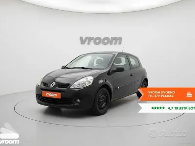Gebraucht Renault Clio II 75 PS (55 kW) 2008 Schwarz Kleinwagen