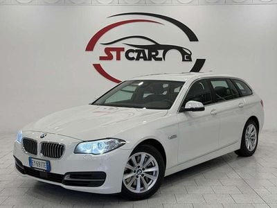 Usata BMW 535 Luxury Line 313 CV (230 kW) 2015 Bianco Station wagon