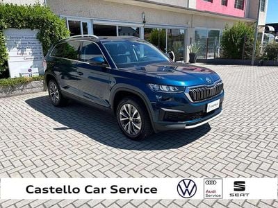 Usata Skoda Kodiaq Executive 150 CV (110 kW) 2023 Blu/azzurro SUV