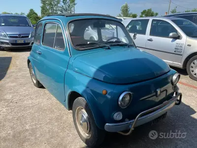 Usata Fiat 500 56 CV (41 kW) 1970 Verde Utilitaria