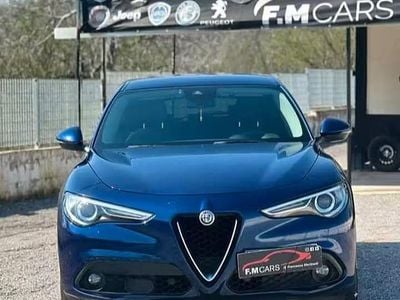 Usata Alfa Romeo Stelvio Executive 210 CV (154 kW) 2018 Blu SUV
