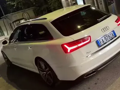 Usata Audi A6 218 CV (160 kW) 2015 Bianco Station wagon
