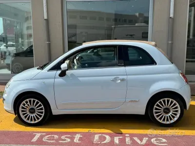 Usata Fiat 500C Lounge 69 CV (50 kW) 2010 Blu Cabrio
