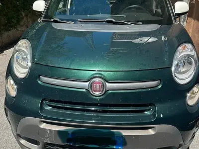Usata Fiat 500L 105 CV (77 kW) 2015 Verde Monovolume