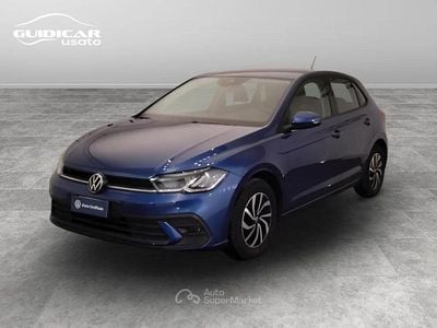 Usata VW Polo Life 95 CV (69 kW) 2023 Blu Berlina
