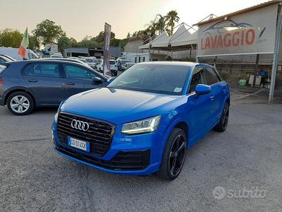 Usata Audi Q2 S-Line 115 CV (84 kW) 2017 Blu SUV