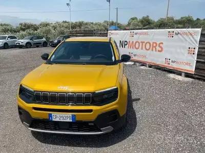 Usata Jeep Avenger Altitude 101 CV (74 kW) 2023 Giallo SUV