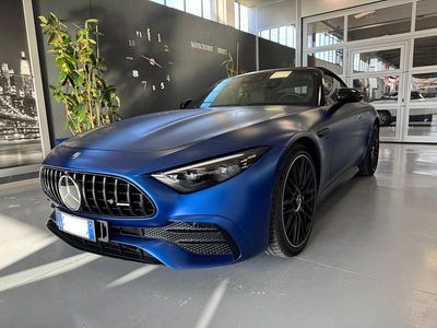 Usata Mercedes SL43 AMG AMG Line Premium Plus 380 CV (279 kW) 2023 Blu Cabrio