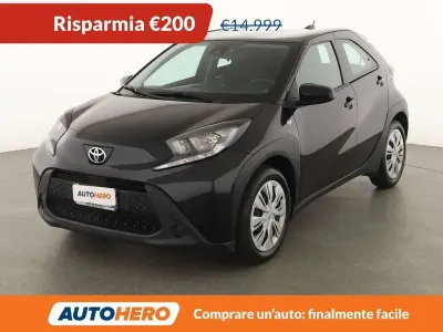 Usata Toyota Aygo X Active 72 CV (52 kW) 2022 Nero SUV
